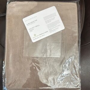 Pottery Barn Velvet Twill Curtain Panel